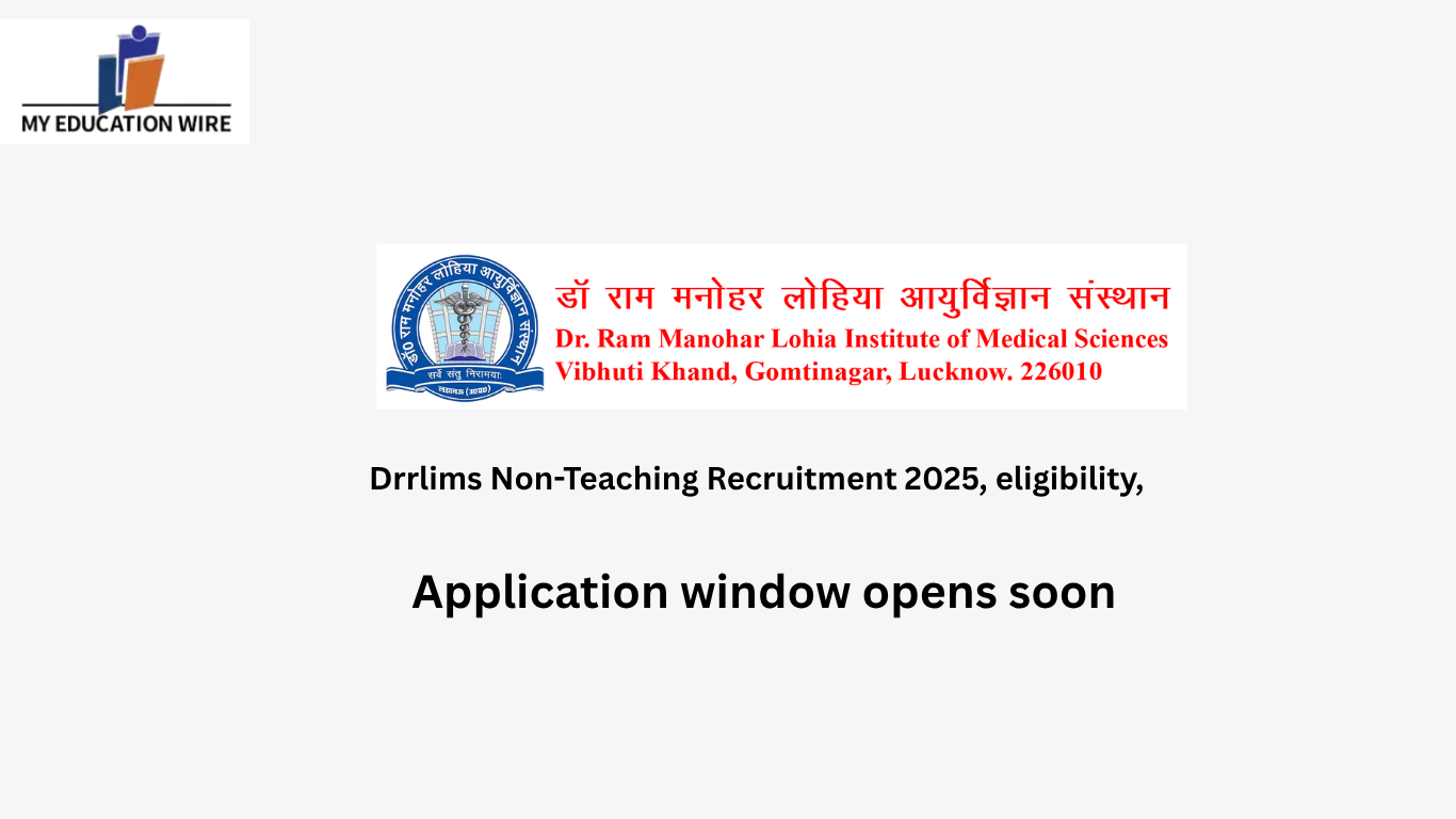 Drrlims Non-Teaching Recruitment 2025, eligibility,
