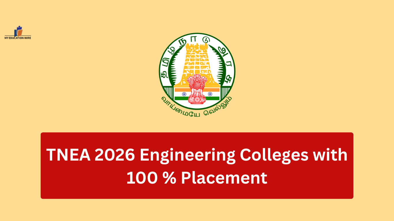 TNEA 2026 Engineering Colleges with 100 % Placement